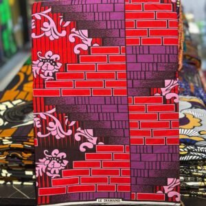Crimson Brick & Floral