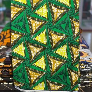 Emerald Geometric Mosaic