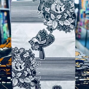 Black White Botanical Panels