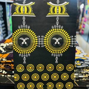 Black Gold Circular Medallions