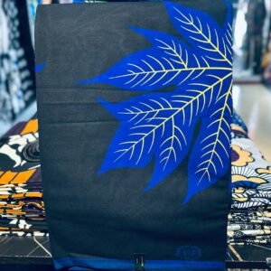 Navy Blue Leaf