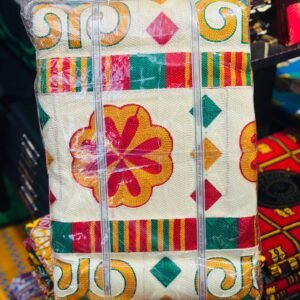 White Multicolor Floral