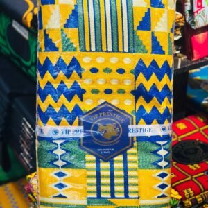 Blue Gold Geometric