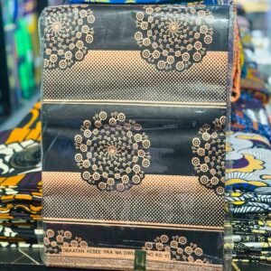 Black Gold Floral Bands