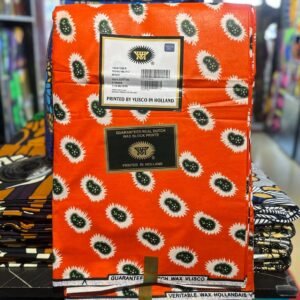 Orange Oval Pattern