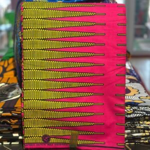 Pink Green Zigzag