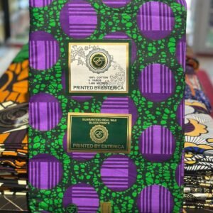 Purple Green Geometric Circles