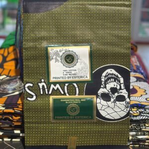 Olive Geometric Motif