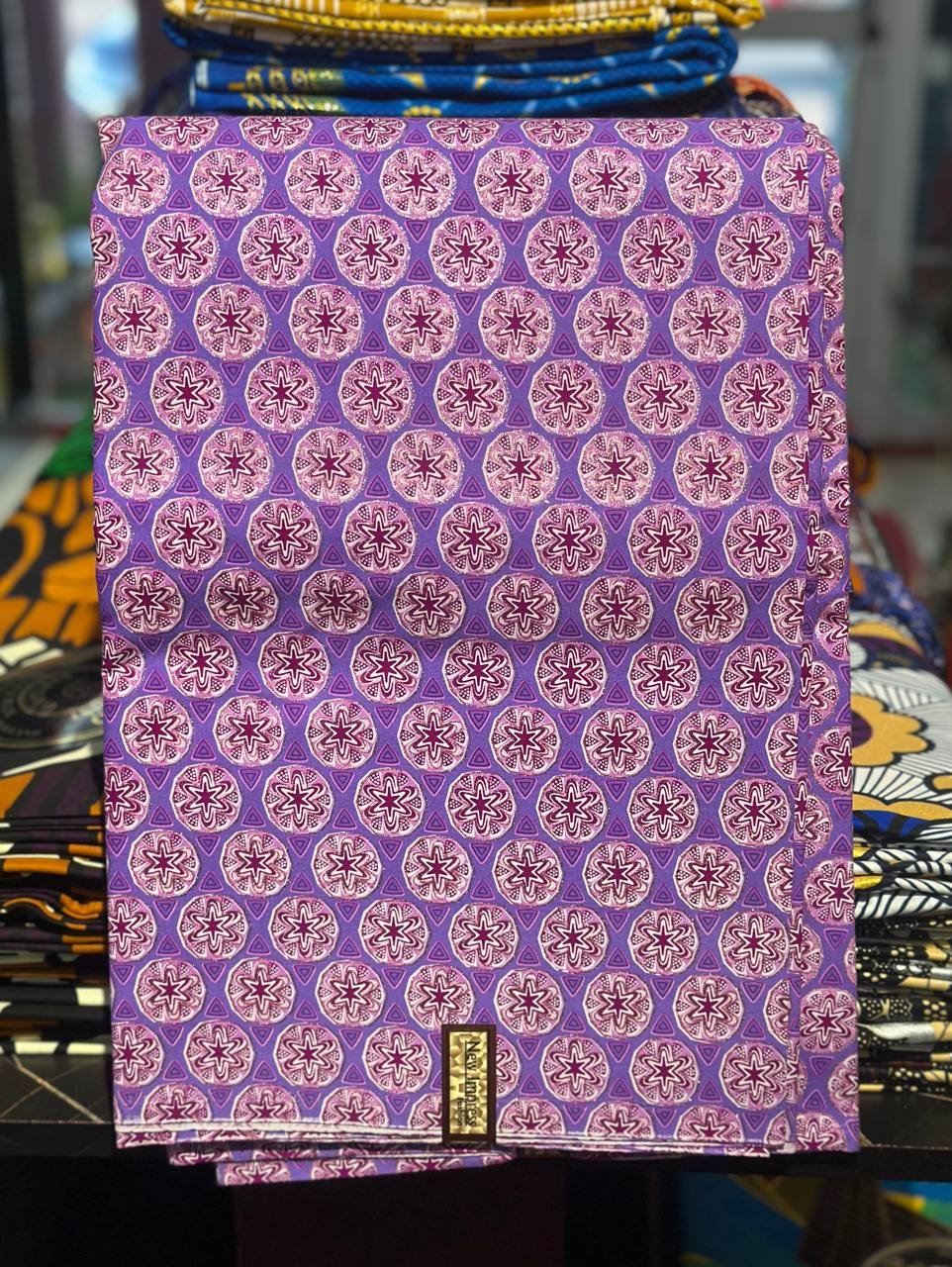 Lavender Floral Medallion